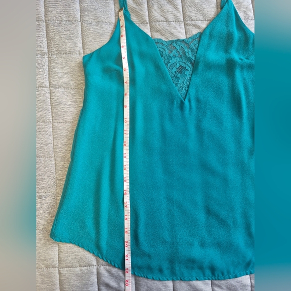 Guess Silk Turquoise Top - Picture 6 of 11